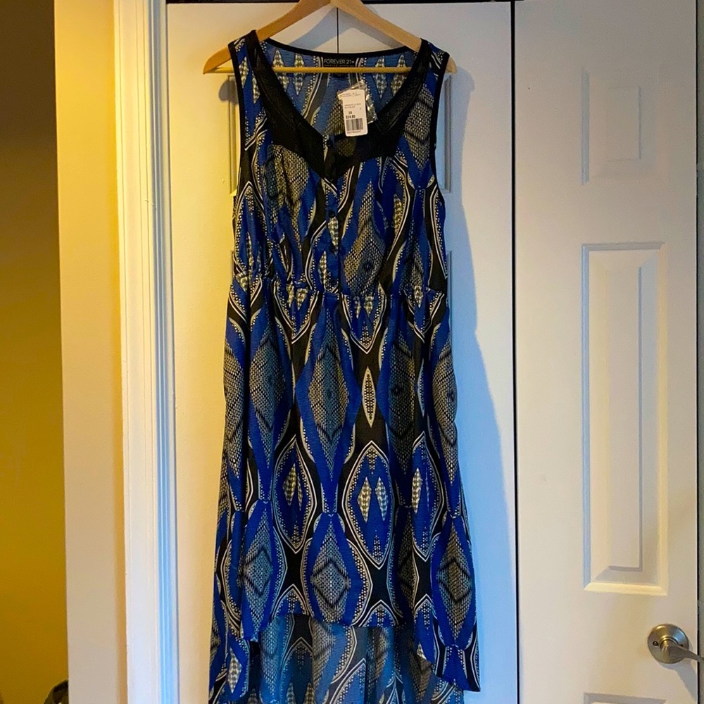 Plus Size Forever 21 Flowy High/Low Dress!